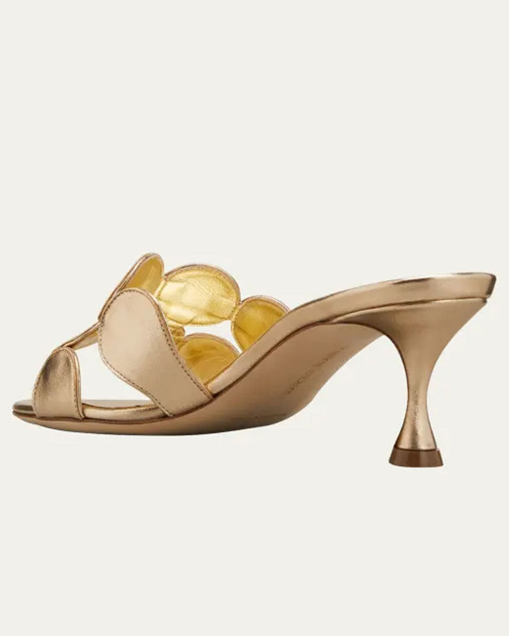 Haribalmu Sandals in Gold