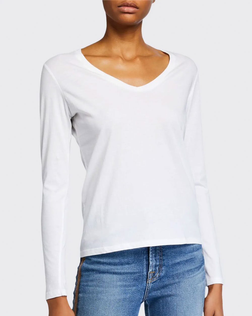Blanc Superwashed Soft Touch Long Sleeve T-Shirt