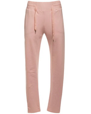 Soft Pink French Terry Drawstring Jogger