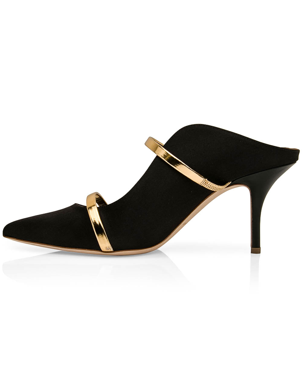 Maureen Pump in Black and Gold
