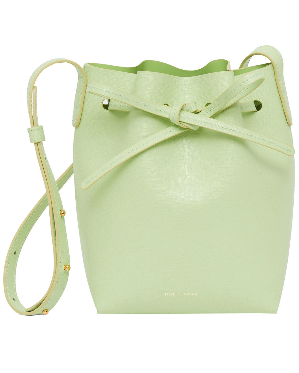 Mini bucket bag, tan croc – Rue Saint Paul
