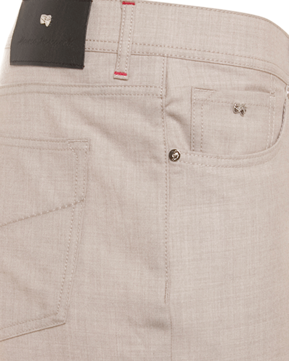 Beige 5 Pocket Trouser