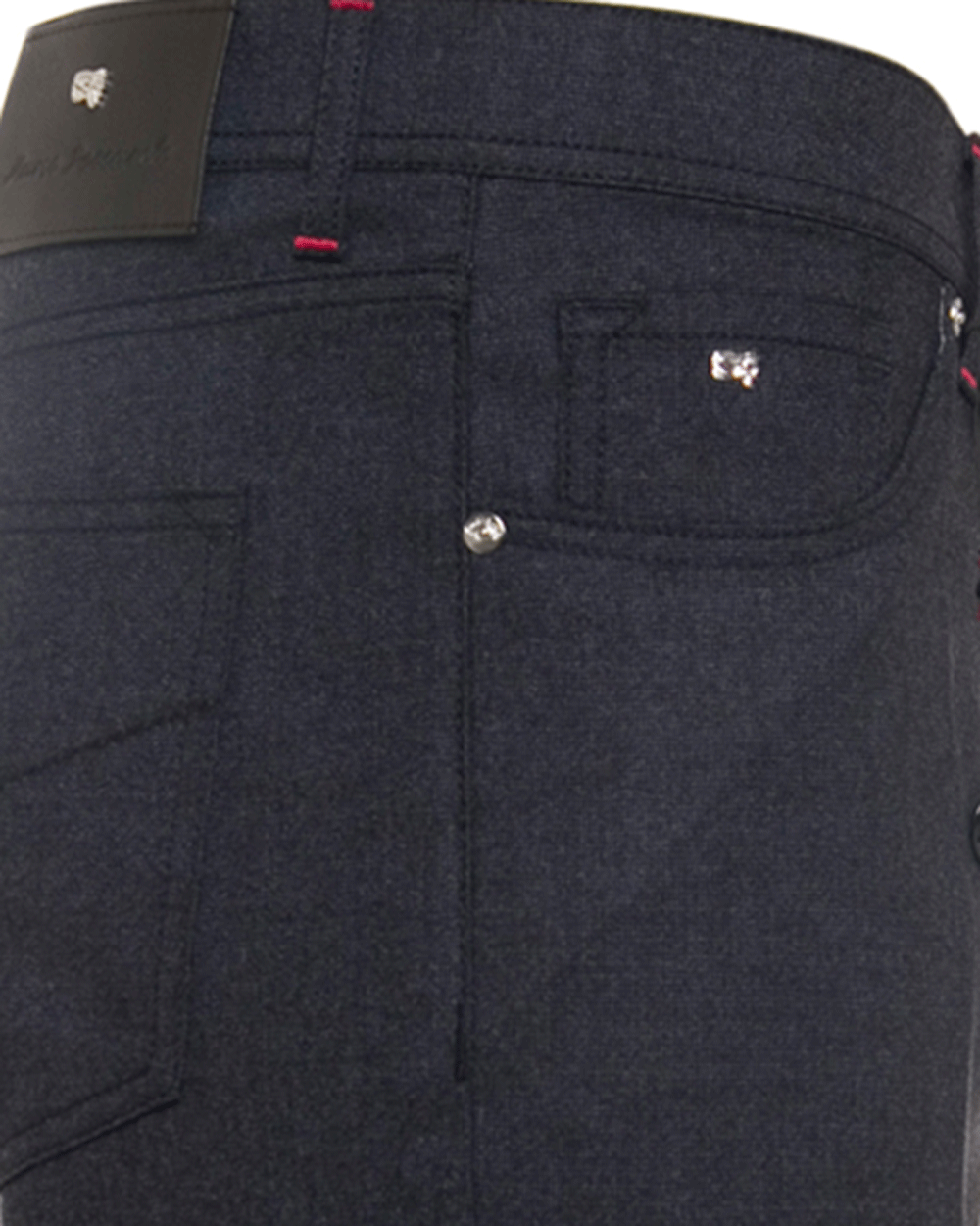 Blue Mix 5 Pocket Trouser