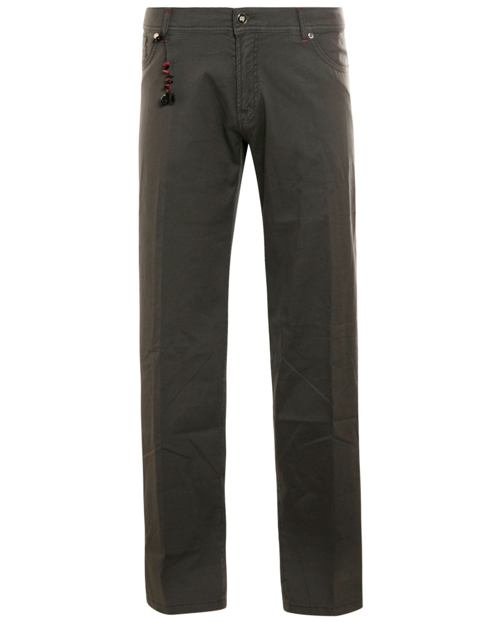 Cotton Stretch Casual Pant in Taupe