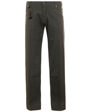 Cotton Stretch Casual Pant in Taupe