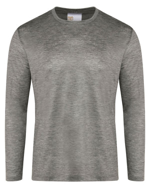 Light Grey Cashmere Long Sleeve T-Shirt