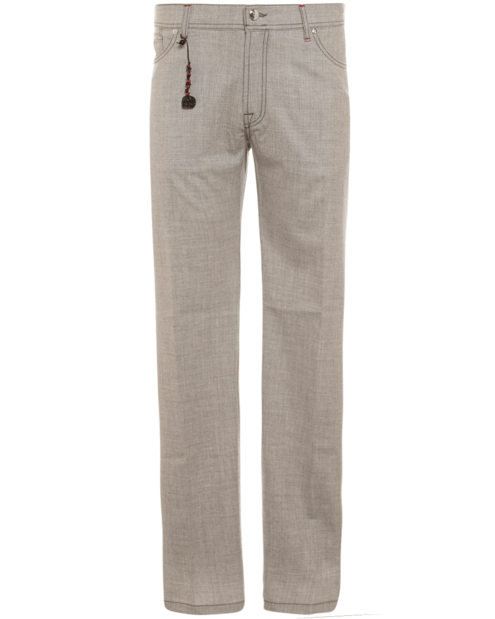 Pearl Grey 5 Pocket Trouser