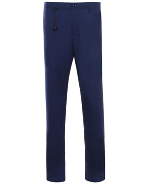 Royal Blue Virgin Wool Dox Trouser