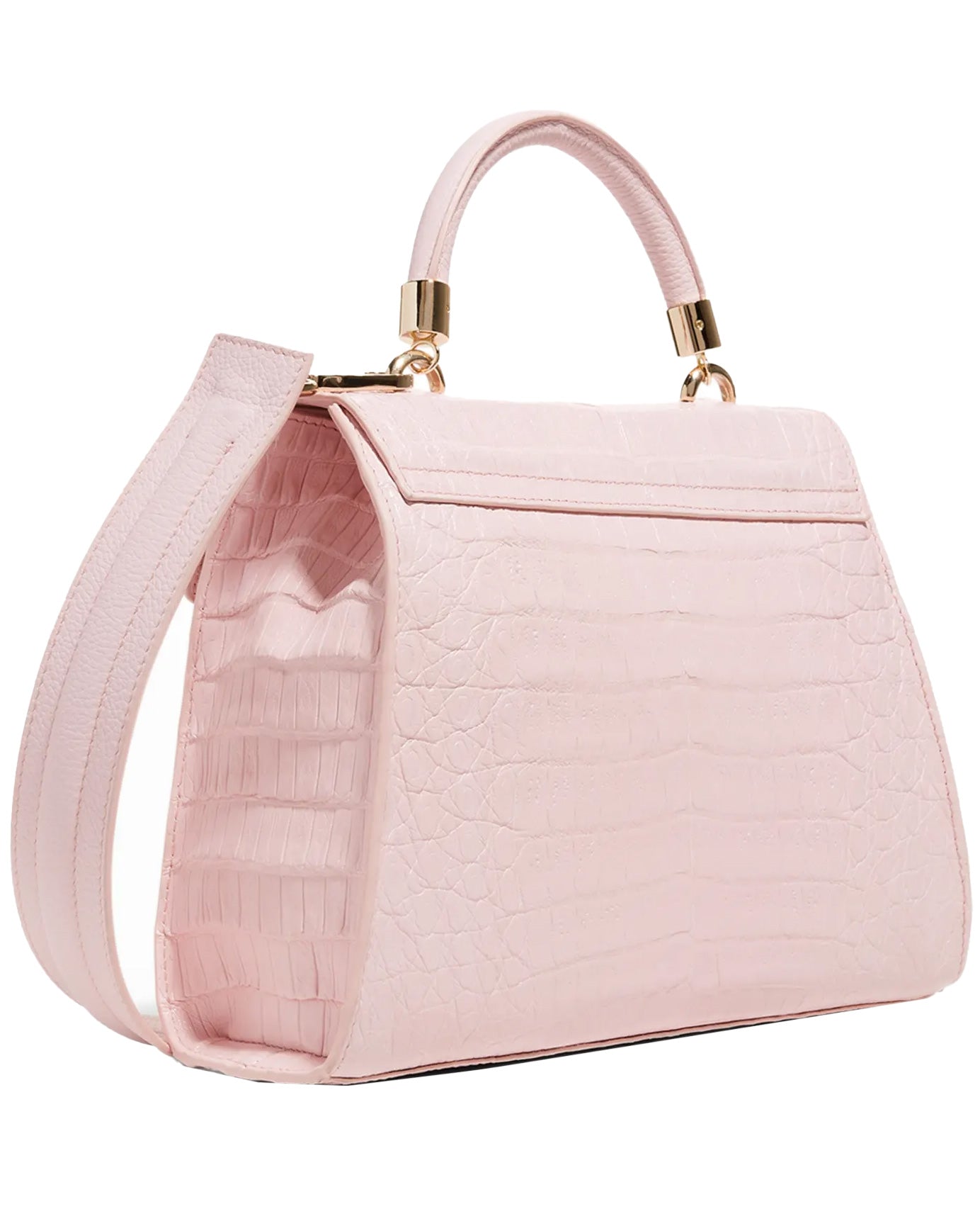 Michelle Top Handle Bag in Rose