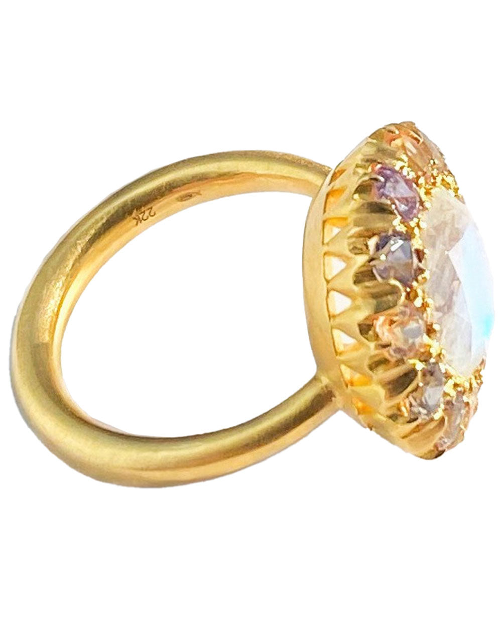 22k Yellow Gold Princess D. Marguerite Ring