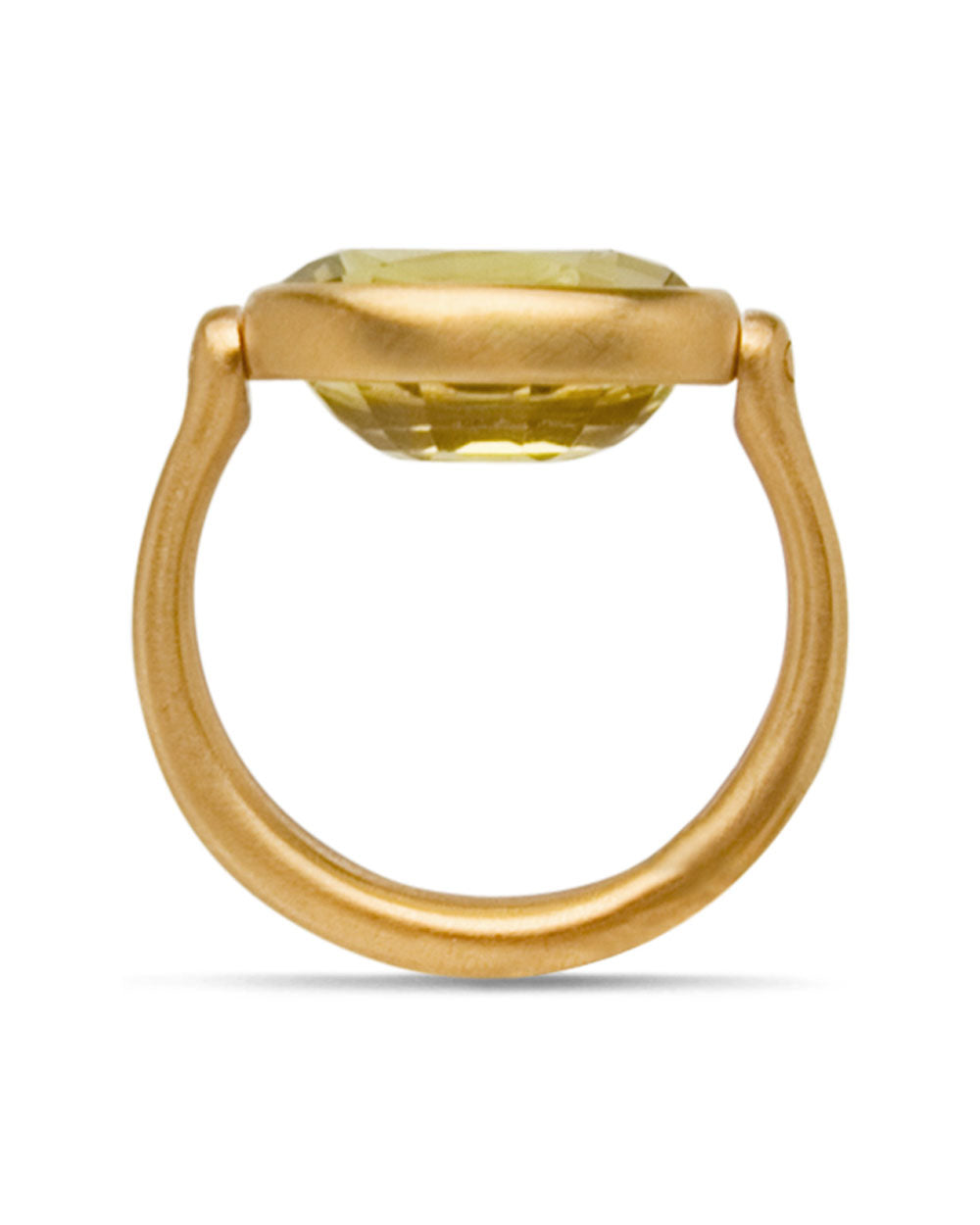 22k Yellow Gold Swivel Ring