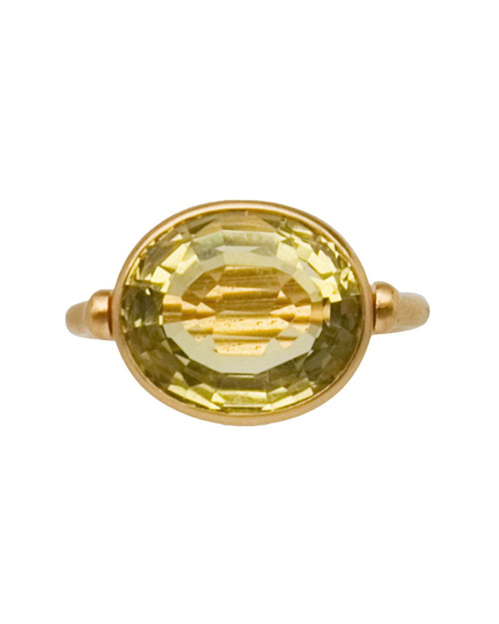 22k Yellow Gold Swivel Ring