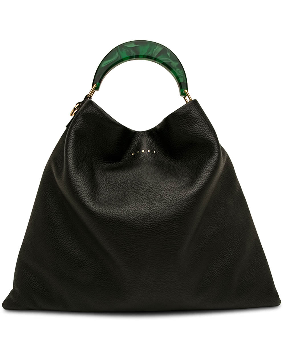 Medium Hobo Bag in Black