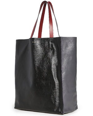 Museo Soft Shopping Bag in Grey and Black