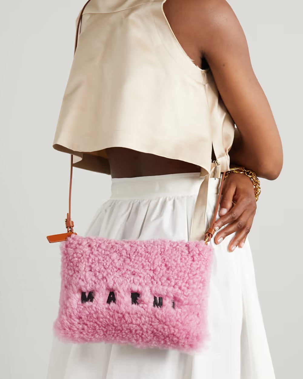 Pochette Bag in Pink