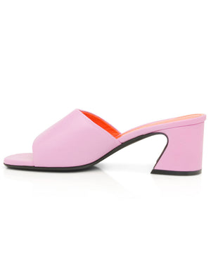 Sandal Mule Padded in Pink