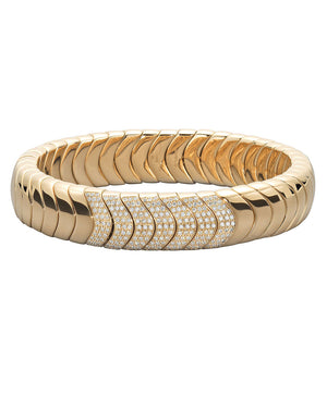 Gold Diamond Stretch Bracelet