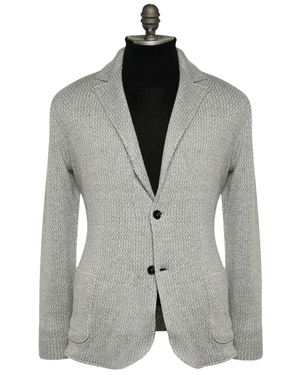Stone Two Button Sweater Jacket