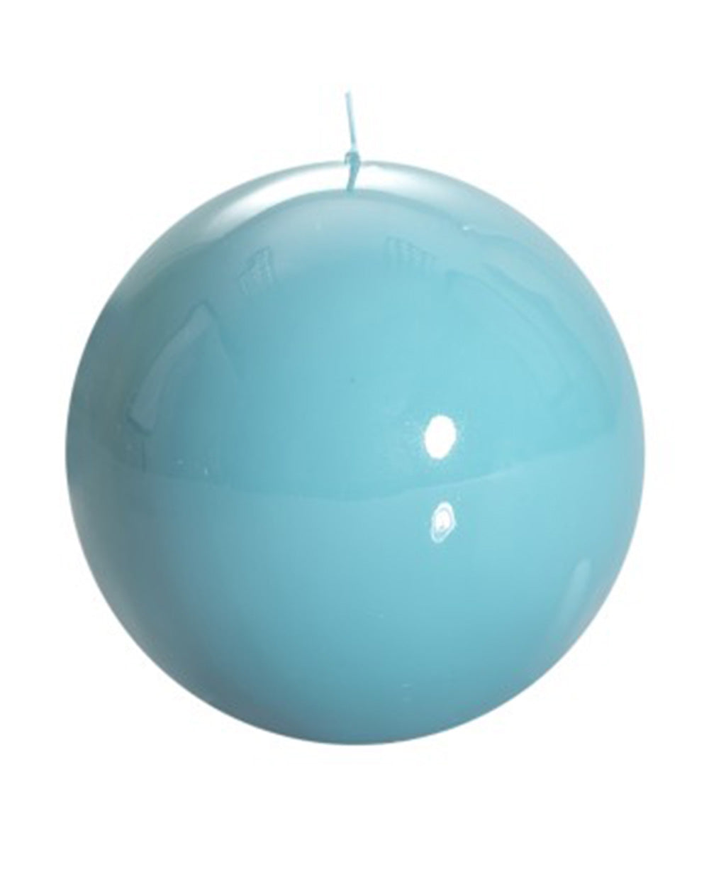 Light Blue Large Ball Candle