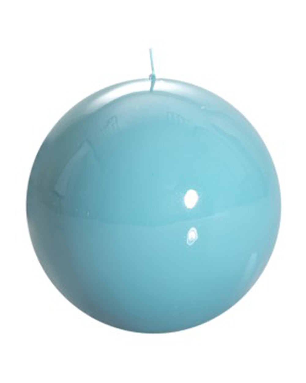 Light Blue Medium Ball Candle