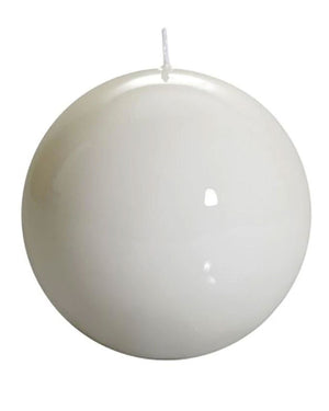 White Large Ball Candle