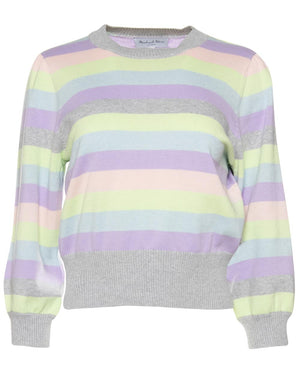 Volt Stripe Dolly Cropped Pullover