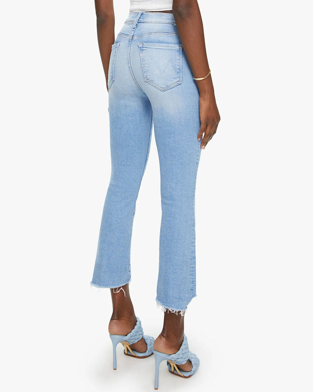 The Insider Crop Step Fray Jean in Limited Edition