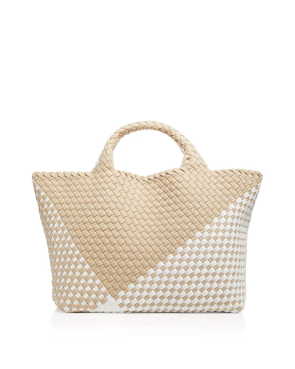 St. Barth's Woven Medium Tote in Anthena