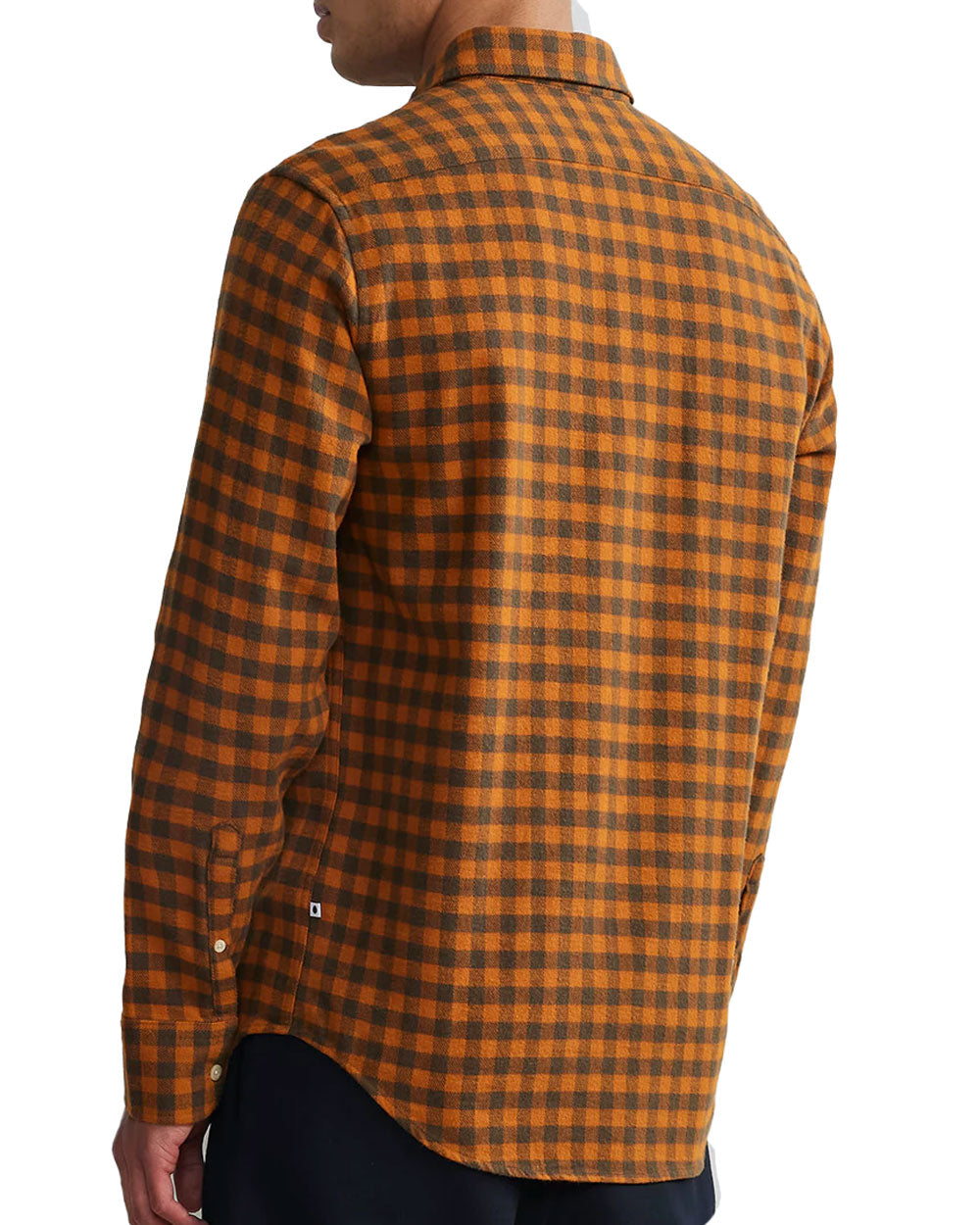 Orange Check Errico Shirt