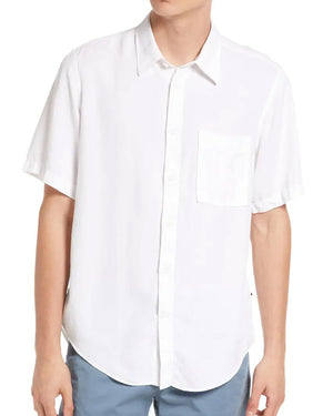 White Arne Short Sleeve Sport Shirt