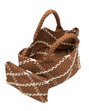 St. Barths Medium Tote In Rope Cocoa