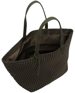 Jet Setter Large Tote in Moss