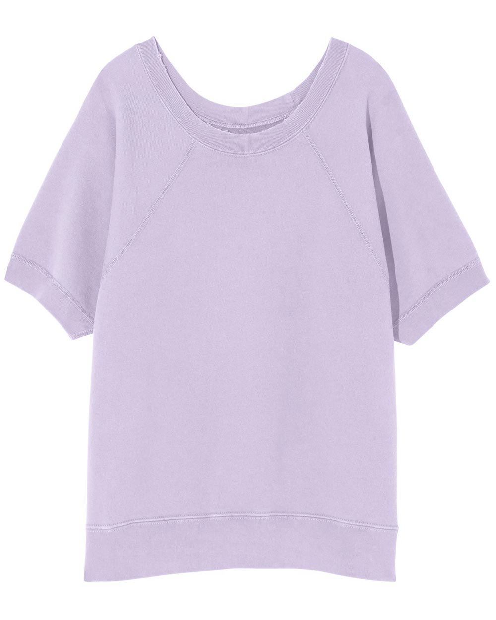 Lavender Short Sleeve Ciara Sweatshirt