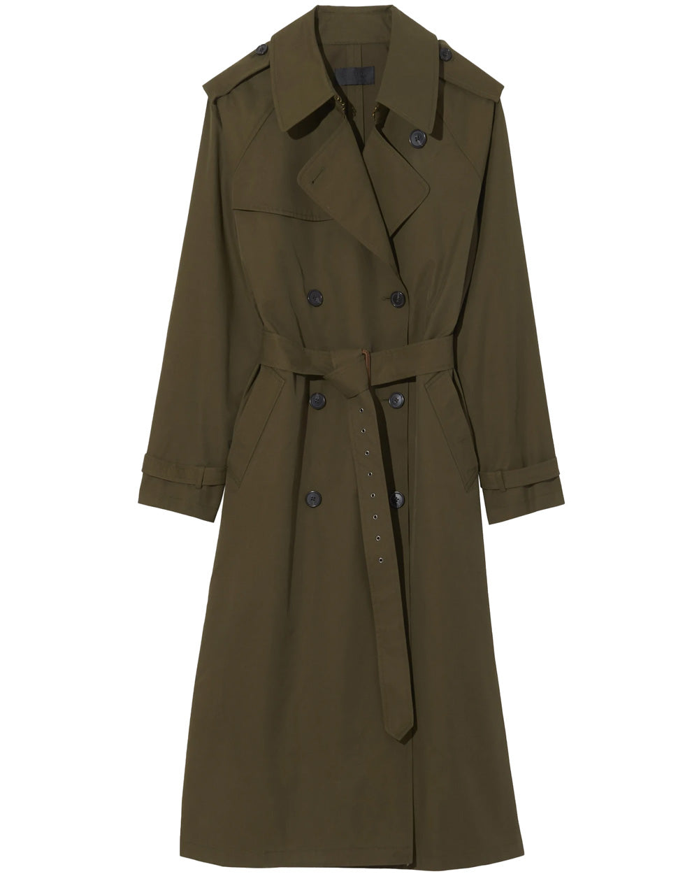 Olive Tanner Trench Coat