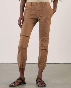 Tawny Cropped Military Pant