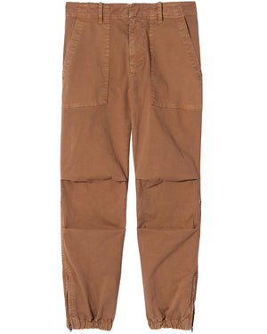 Tawny Cropped Military Pant
