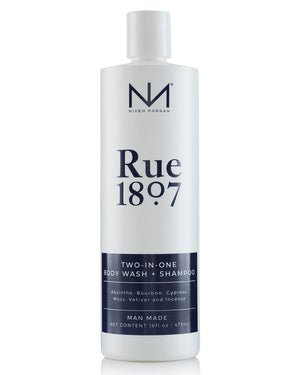 Niven Morgan Men's Rue 1897 Body Wash And Shampoo