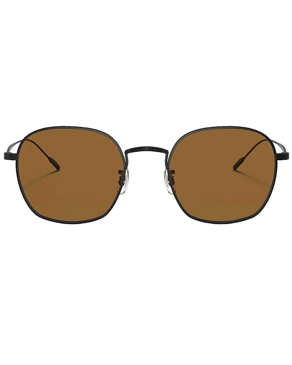 Ades Matte Black Brown Lens Sunglasses