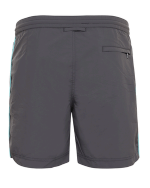 Fossil and Mint Piping Swim Short