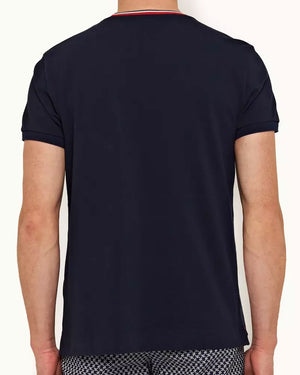 Navy Sammy Stripe Classic Fit T-shirt