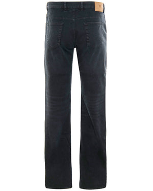 Lux Stretch Straight Leg Denim Pant in Washed Navy