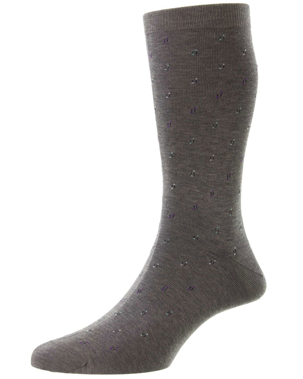 Addison Midcalf Socks in Grey