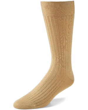 Khaki Wool Dress Sock