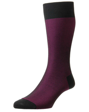 Charcoal Mid Calf Sock