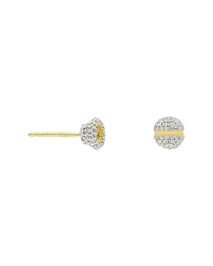 Gold Vermeil and Sterling Silver Phillips and Flat Head If the Bolt Fits Choose It Stud Earrings