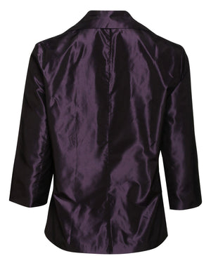 Purple Taffeta Rev Shirt