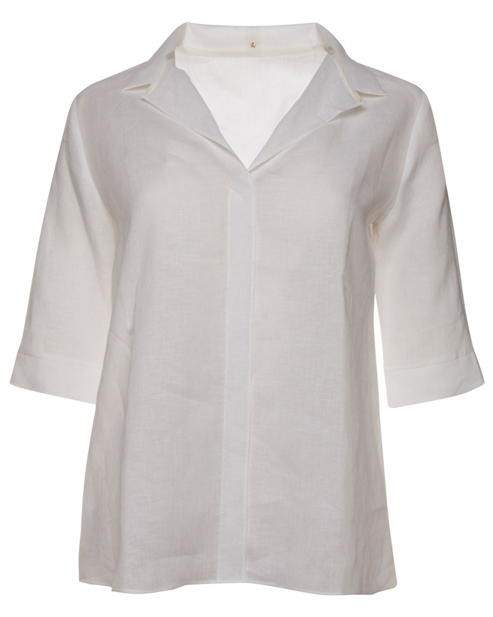 White Linen Cub Shirt