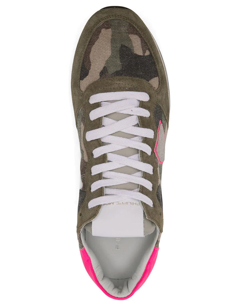 Trpx Camouflage Neon Low Top Sneakers
