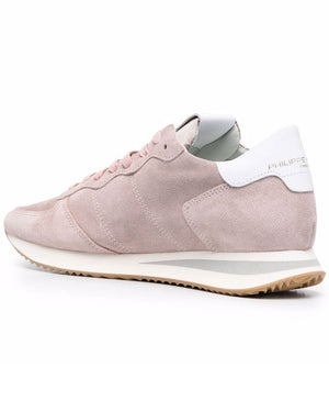 TRPX Low Sneaker in Daim Rose