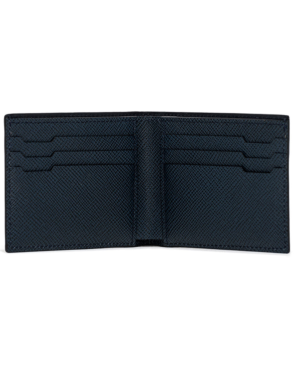 720 Leather Bifold Wallet in Blue
